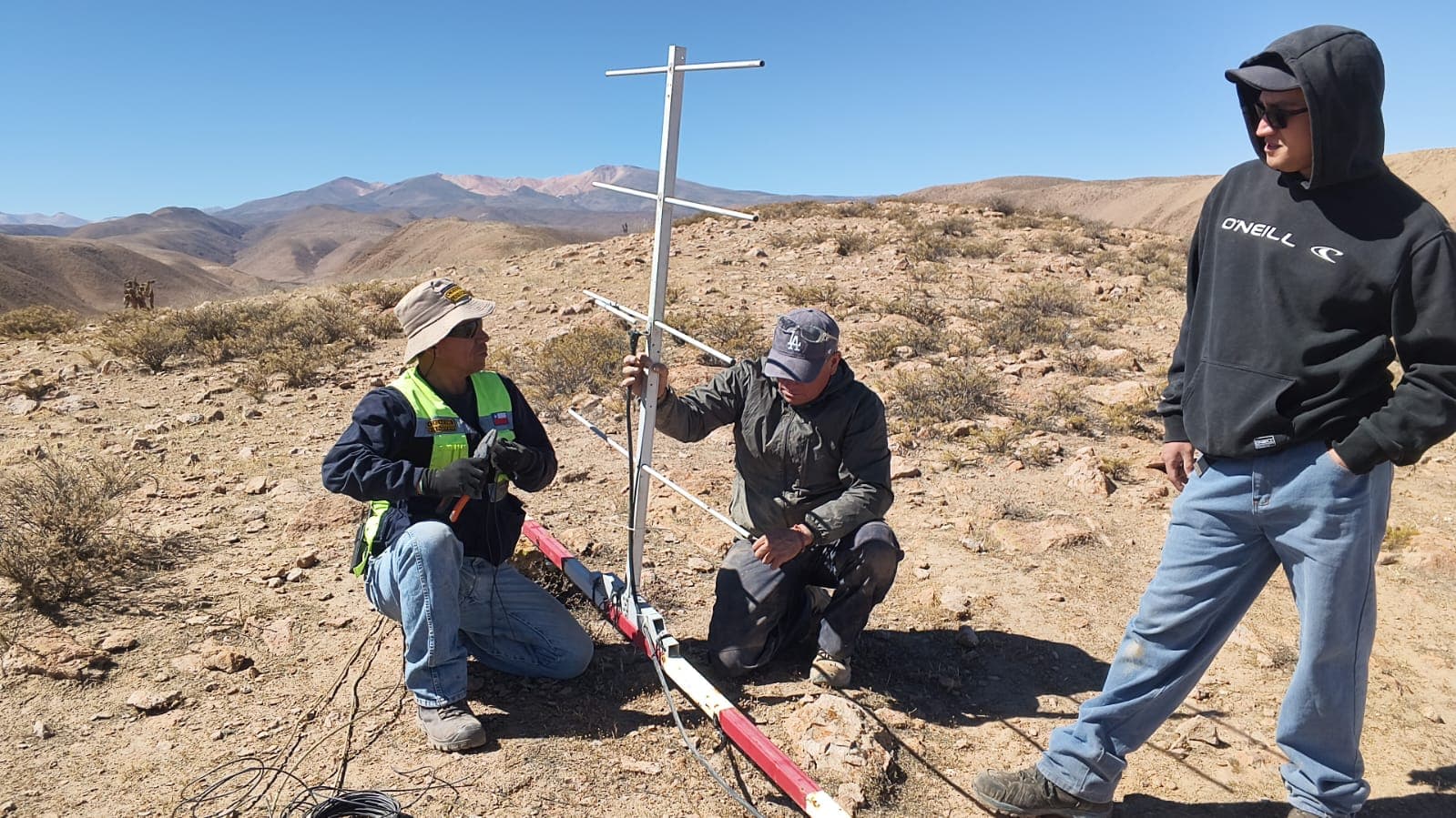 CE1RRA realiza jornada técnica a 4.000 metros de altura